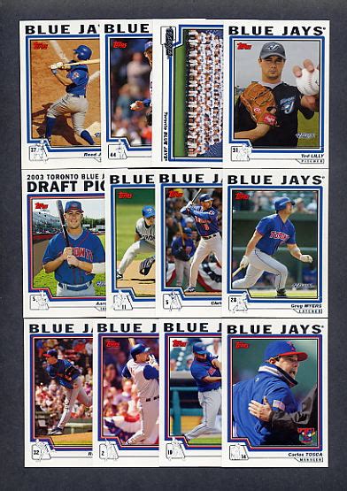 blue jays roster 2004